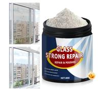 Generico Window Scratch Removal Powder, Optical Repair Compound, Clear Shine Restoration Formula, Fine Abrasive Cleaning Solution Kit, for Lens Mirror Watch Eyeglass and More