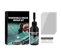 Genérico Windshield Crack Repair Kit - 2025 New Glass Crack Repair Kit, Chip Fluid, Window Automotive Windscreen Tool, For Chips, Auto Screen Fix Resin Set Invisible Restore Scissor Star Glue Accesso