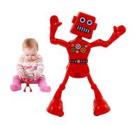Genérico Windup Toys, Dancing Robot, Fun Interactive Portable Wind-Up Toy, Colorful Dancing Movement, 1-Pack Multicolor, For Birthday School Classroom Halloween Travel Christmas Party Easter