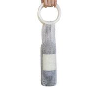 Genérico Wine Bag - Rhinestone Mesh Pouch with Handle, Wine Bottle Pouch | Champagne Carrier for Celebration Party Wedding Picnic Dinner Travel Holiday Home Kitchen Gift Giving Occasion Use