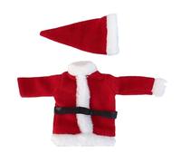 Genérico Wine Bottle Cover for Holiday, Christmas Wine Bottle Accessory, Reusable Christmas Wine Bottle Cover, Wine Bottle Dress for Christmas, Seasonal Wine Bottle Cover, Red and White Christmas