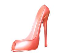 Genérico Wine Bottle Holder | High Heel Shoe Stylish Wiine Rack | Small Wines Display Stand, 8 Inch High Heel Shoe Red Wines Display Stand, Tall Single Wine Bottle Holder, Gift Basket Accessories