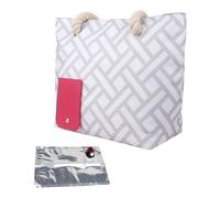 Genérico Wine Carrier Bag - 33x32cm Insulated Wine Tote Bags | Oxford Fabric Wines Cooler Bag With Handle | Detachable Wines Pouch For Travel Picnic Camping Beach Party | Portable Drink Cooler