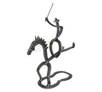Genérico Wine Holder, Funny Iron Art Non Slip Display - Small Bottle Rack For Cabinet Countertop Shelf | Iron Material with Decorative Design, Tabletop Wine Storage For Home Kitchen Dining Room