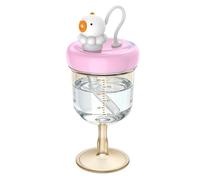 Genérico Wine Sippy Cup - Spill-Proof Hydration & Transition Training, Novelty Design Shape, 8cm X 9cm X 18.7cm + Measured Scale, High ABS Polymer Vessel - For & Nursery Use