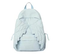 Generico Wing Backpack - Large Nylon Angel Wings School Travel Backpack, azul, Fare riferimento alla descrizione, Consulte la descripción