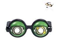 Genérico Winking Blinking Glasses with Googly Eyes, Funny Novelty Costume Accessory for Halloween Parties, Carnival Performances, broma de juguete para adultos