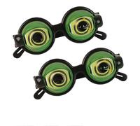Genérico Winking Eye Glasses, Kids Pull-String Blinking Crazy Glasses,Winking for Shows & Parties, Prank Stuff Silly Party Favors (2pcs-G)