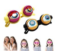 Genérico Winking Glasses, Blink & Wink Novelty Blinking Glasses, funny glass with winking eye, for Adults (MIX-1)