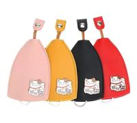 Genérico WinkKey - Protective Pull Out Key Case, WinkKey - Personalized Protective Pull Out Key Case, Wink Keys Holder Leather (4PCS-MIX)
