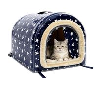 Genérico Winter Cat Outdoor House - Foldable Washable Shelter with 4 Stake