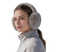 Genérico Winter Ear Covers - Foldable Windproof Protection for Cold Weather | Ultra-Soft Plush Faux- with Adjustable Padded Band & High-Elasticity Frame for Girlfriend, Ladies and Teens