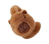 Genérico Winter Ear Warmers Kids Earmuffs | Earmuffs For Women,Foldable Plush Capybara For Cold Weather Protection Outdoor Camping Hiking Ski School Office Travel Boys Girls Women