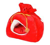 Genérico Winter Hamster House - 7.48 Inch Soft Warm Hamster Bed | Adjustable Drawstring Hideaway Nest, Small Animal Habitat for Hedgehog Ferret, Mouse Chinchilla and Bunny Pet