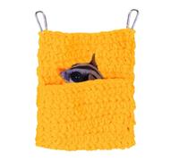 Generico Winter Pet Hammocks - Plush 25x20x1 cm Warm Sugar Glider Sleeping Bags | Comfortable Sleeping Bed With Hiding Space, Soft Bag,Warm Winter Hanging Nests For Bedroom Living Room Garage