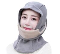 Generico Winter Ski Cover,Warm Elastic Protection Hat | Windproof Cold Weather Face Shield - for Men Winter Ski Snowboard Motorcycle Skiing Snowboard, Negro , talla unica