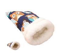 Genérico Winter Small Pet Sleeping Nest, Cozy Bag For Small Animals, Pet Warm Bed Nest, Soft Nest For Hamsters and Chinchillas,Chinchillas Hamster Cozy Bed For Cold Weather For Resting, Entertainment
