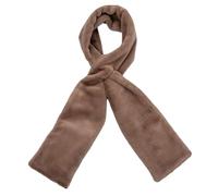 Genérico Winter Women Scarf with Invisible Zippered Pocket, Soft Velvet Short Pull-Through Design for Cold Weather, Ideal for Mother Girlfriend Wife Walking Commuting School