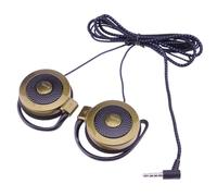 Genérico Wired Ear Hook Headphones - 3.5mm Clip Style Stereo Earbuds | Secure Sport Fit Durable Cable Build, Perfect for Exercise Jogging Travel Music and Mobile Device Listening