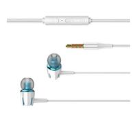 Genérico Wired Earbuds - Diaphragm Headphones, Luminous Audio Buds, Noise Cancelling Accessory, Immersive Sound Piece | Glowing In Ear Headset Computer Tablet Laptop Professional Listening Gear