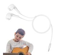 Genérico Wired Earphones In-Ear Headphones with, 3.5mm Jack HiFi Stereo Earbuds Noise Isolating, Volume Control, Lightweight Headset For Tablet Laptop