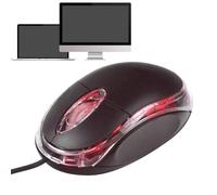 Genérico Wired Mouse-Mechanical Computer Mouse-Ergonomic PC Mouse