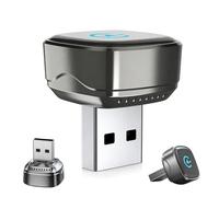 Generico Wired To Wireless Car Converter | Wireless Adapter Stable Transmission | Plug and Play Vehicle Electronics Converter | for Voice Assistant Navigation Music Daily Commuting Family Vacation