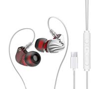 Genérico Wired Type C Headphones - 120cm TPE Ear Hook Earbuds