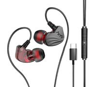 Genérico Wired Type C Headphones - 120cm TPE Ear Hook Earbuds