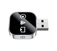 Genérico Wireless - About 3 x 3 cm, 1,18 x 1,18 pulgadas Mirroring Adapter | Car Display Video Adapter, for Long Distance Travel City Driving Highway Navigation Music Streaming Calling Parking
