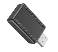 Genérico Wireless Adapter for Car, 2-in-1 Low-Latency Auto Converter, Compact Dashboard Plug-in for Truck, Navigation System, RV, and Vehicle Driving Use with Seamless Connectivity