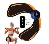 Genérico Wireless Booty Trainer, Intelligent Muscle Stimulator Device, 8Inch Pad with Adjustable Pulses, Glute Training Gear, Fitness Tool with Comfortable Design, Hip Stimulator for Travel and Gym