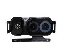 Genérico Wireless Car Charger | Phone Touch Rotate Stand | Retractable Automatic Clamping Smart Charger for Air Vent Road Trip Vehicle Truck Console Daily Commuting