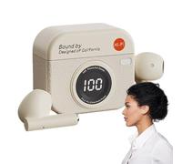 Genérico Wireless Earbud, Wireless Earphone, 3,74 x 1,46 x 4,96 pulgadas, Cancelación de ruido, cámara Inspired Charging Case, Earbuds for Adults, Game, Home, Travel, Women and Men