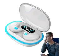 Genérico Wireless Earbuds -1 Pair Bone Conduction Sleep Headphones | Noise Cancelling In-Ear Earphones | Lightweight Portable Design, LED Display, Independent Double Host, Clear Audio