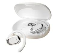 Genérico Wireless Earbuds, Wireless Headphones, Secure Fit Crystal Audio Type-C Charging Long Playback Fast Pairing Lightweight Build, Workout Earphones for Running, Gym 3.94x2.36x1.18 Inches