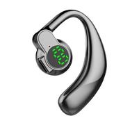 Genérico Wireless Earbuds | Wirelesss Headphones with Earhooks | Noise Canceling, 50H Stereo LED Display Ear Buds | Waterproof Earphones for Running, Gym, Workout