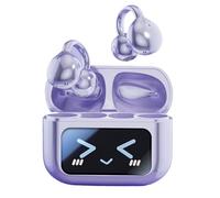 Genérico Wireless Earbuds with Earhooks, Lightweight Headset with Noise Cancelling Microphone, Portable Wireless Earphones for Adults, Ideal for Music Streaming and Hands-Free Phone Calls