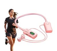 Genérico Wireless Earphones - Neckband Digital Display Sports Headset,Neck Strap Design:, Multi-Layer Protection Portable Headset For Running Cycling Walking Driving Gym Exercise Outdoor Travel