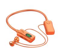 Genérico Wireless Earphones - Neckband Digital Display Sports Headset,Neck Strap Design:, Multi-Layer Protection Portable Headset For Running Cycling Walking Driving Gym Exercise Outdoor Travel