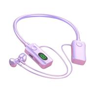 Genérico Wireless Earphones - Neckband Digital Display Sports Headset,Neck Strap Design:, Multi-Layer Protection Portable Headset For Running Cycling Walking Driving Gym Exercise Outdoor Travel