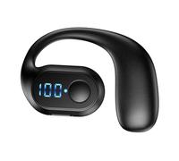 Genérico Wireless Earpiece, Sports Headset, Noise Reduction, Ipx5 Waterproof, Long Battery Life, Ideal for Running Workout Fitness, 10-20 Meters, 2.4ghz, Black Color, 1 Piece