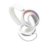 Genérico Wireless Hollow Headset - Open Frame Comfortable Design | ABS Black White Rechargeable Music Listening Headphones for Gym Game Playing Video Watching Commuting Running Men Women