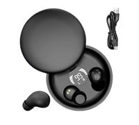 Genérico Wireless Invisible Earbuds, Discreet Noise-Blocking Earphones with Portable Charging Case, Comfortable Fit for Side Sleepers, Indoor Home Work Gym Travel Outdoor Activities, Hands-Free Audio