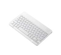 Genérico Wireless Keyboard, Ergonomic Low Profile Computer Keyboard, 9.65x5.71x0.24 Inches Quiet Rechargeable Handheld Compact No Wire Keypad for Laptops, Tablets and Smartphones