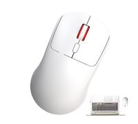 Genérico Wireless Mice, 2,4 G Laptop Wireless Silent Mice, Adjustable DPI, Ergonomic Design, USB Receiver, for Home Office, Work and Travel, Optimized Weight Design 4,33 x 2,36 x 1,46 pulgadas