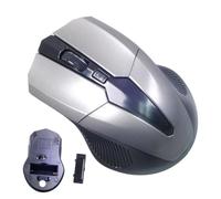 Generico Wireless Mouse For Laptop - ABS 10.5x7x3cm | USB 2.4G Computer Mouse 1200DPI, Portable Optical Mouses | Silent Click Travel Mouses For Home Office Study Meeting Room Use