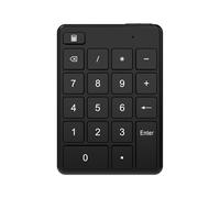 Genérico Wireless Number Pads, Teclado numérico Numpad portátil de 2,4 GHz de Contabilidad financiera Extensiones de Teclado numérico para el Ordenador portátil, PC, Ordenador de sobremesa, portátil