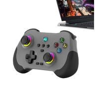 Genérico Wireless PC Controller, Vibration Gamepad, RGB Lights Gamepad, Ergonomic Grip Controller, USB Wireless Controller, Atmospheric Lighting, Extended Playtime For Pc [video game]
