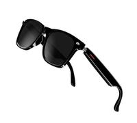 Genérico Wireless Smart Glasses, Built-In Speakers, Audio Glasses, Adorable Compact Streaming Indoor Entertainment, Adjustable Volume Design for Men Women, Music and Calls, Black